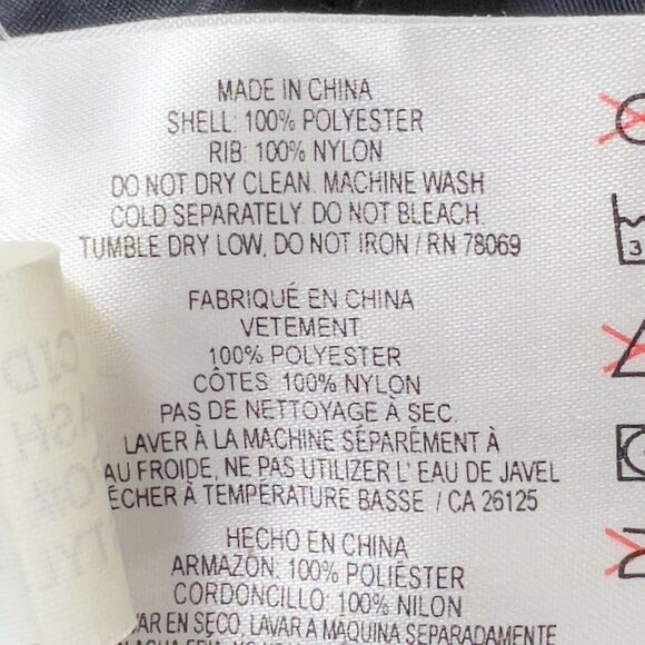 Ashworth Weather Systems 1/4 Zip Windbreaker Honda Golf Jacket Sz L Navy - Picture 5 of 12